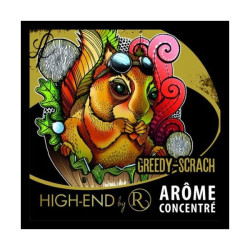 Revolute High-End - Greedy Scratch - Mogyoró, praliné és dió izű aroma - 10 ml