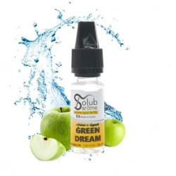Solub - Green Dream - Zöldalmás smoothie ízű aroma - 10 ml