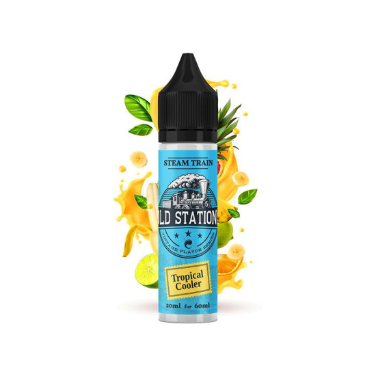 Steam Train Old Stations - Tropical Cooler - Longfill aroma u okusu tropskog voća - 20/60 ml