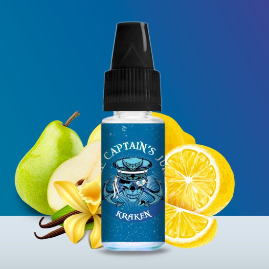 The Captains's Juice - Kraken - Limun, vanilija i kruška - 10ml/20mg