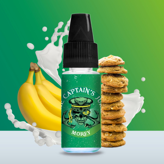 The Captains's Juice - Morey - Banana i keksi -  10ml/20mg