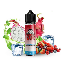 Vampire Vape - Heisenberg Cherry Dragon Fruit Ice - Cseresznye, Sárkánygyümölcs, Ánizs, Menta és Bogyós Gyümölcs ízű shortfill eliquid - 50ml/0mg