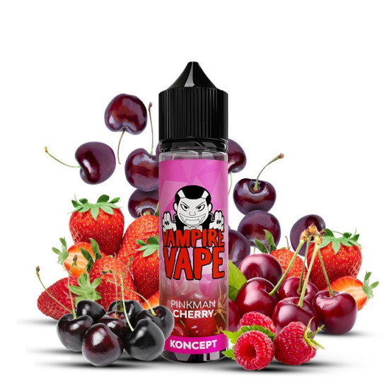 Vampire Vape - Pinkman Cherry - Cseresznye, Grapefruit, Narancs, Citrom és Bogyósgyümölcs ízű shortfill eliquid - 50ml/0mg