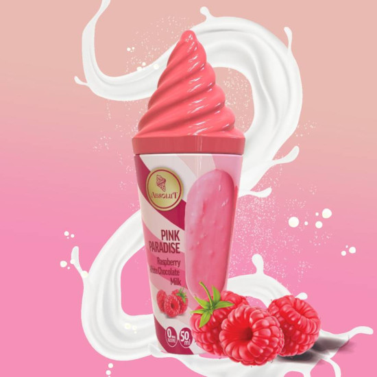Vape Maker - Absolut - Pink Paradise - Bijela čokolada, vanilija i malina -  50ml/0mg