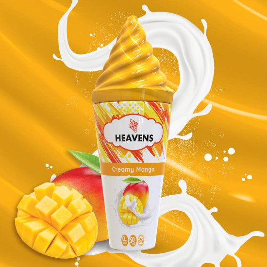 Vape Maker - Heavens - Creamy Mango - Mango i turmix od vanilije - 50ml/0mg