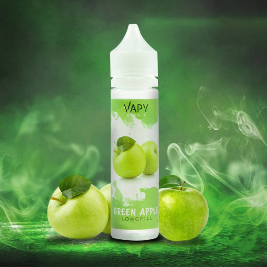 Vapy Premix - Green Apple - Zelena jabuka - 10/60 ml