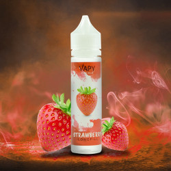 Vapy Premix - Strawberry - Eper ízű Longfill aroma - 10/60 ml