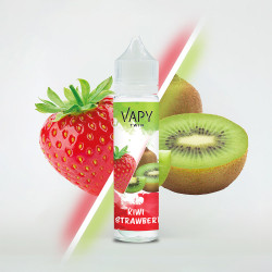 Vapy Twin - Kiwi & Strawberry - Kivi és Eper ízű Longfill aroma - 10/60 ml