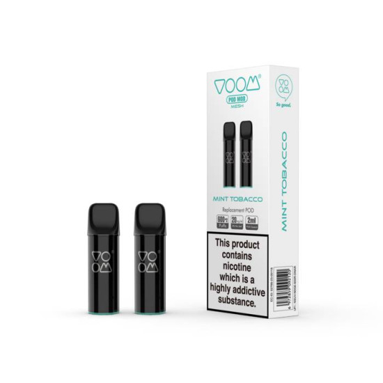 Voom - Mint Tobacco - Spremnik punjen tekućinom s okusom duhana i mentola  1,2 ohm - 2ml/20mg - 1 kom
