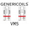 Genericoils-MPV - PnP VM5 0,2 ohm e-cigaretta porlasztó
