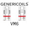 Genericoils-MPV - PnP VM6 0,15 ohm e-cigaretta porlasztó
