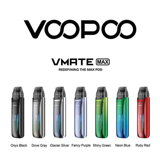 Voopoo - Vmate Max 30W 1200 mAh - Pod Kit e-cigaretta készlet