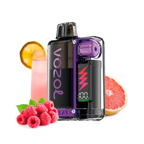 Vozol Vista Plug PFpod Kit 650 mAh - Pink Lemonade 2/10ml E-cigaretta készülék - Epres Limonádé ízű e-liquiddel töltve - 20mg