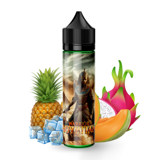 Warrior - Egyptian - Ananász, Sárgadinnye és Sárkánygyümölcs ízű Shortfill eliquid - 50ml/0mg