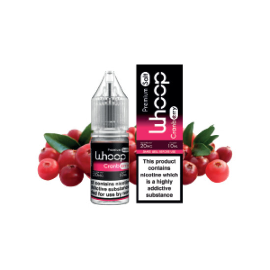 Whoop - Collector's Edition - Cranberry - Nikotinska sol s okusom crvene brusnice - 10ml/20mg