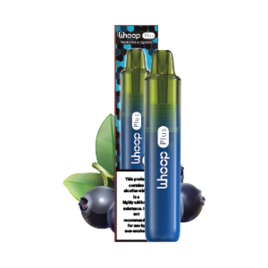 Whoop Plus - Blueberry Pod Kit 500 mAh - Punjen nikotinskom soli s ...