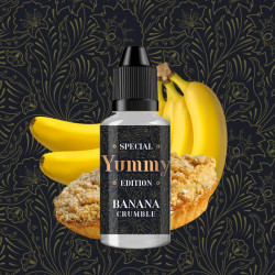 Yummy - Banana Crumble - Banánis Pite ízű aroma - 30ml