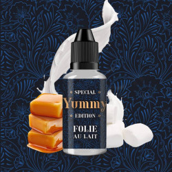 Yummy - Folie Au Lait - Mályvacukor, Karamell és Tejszín ízű aroma - 30ml